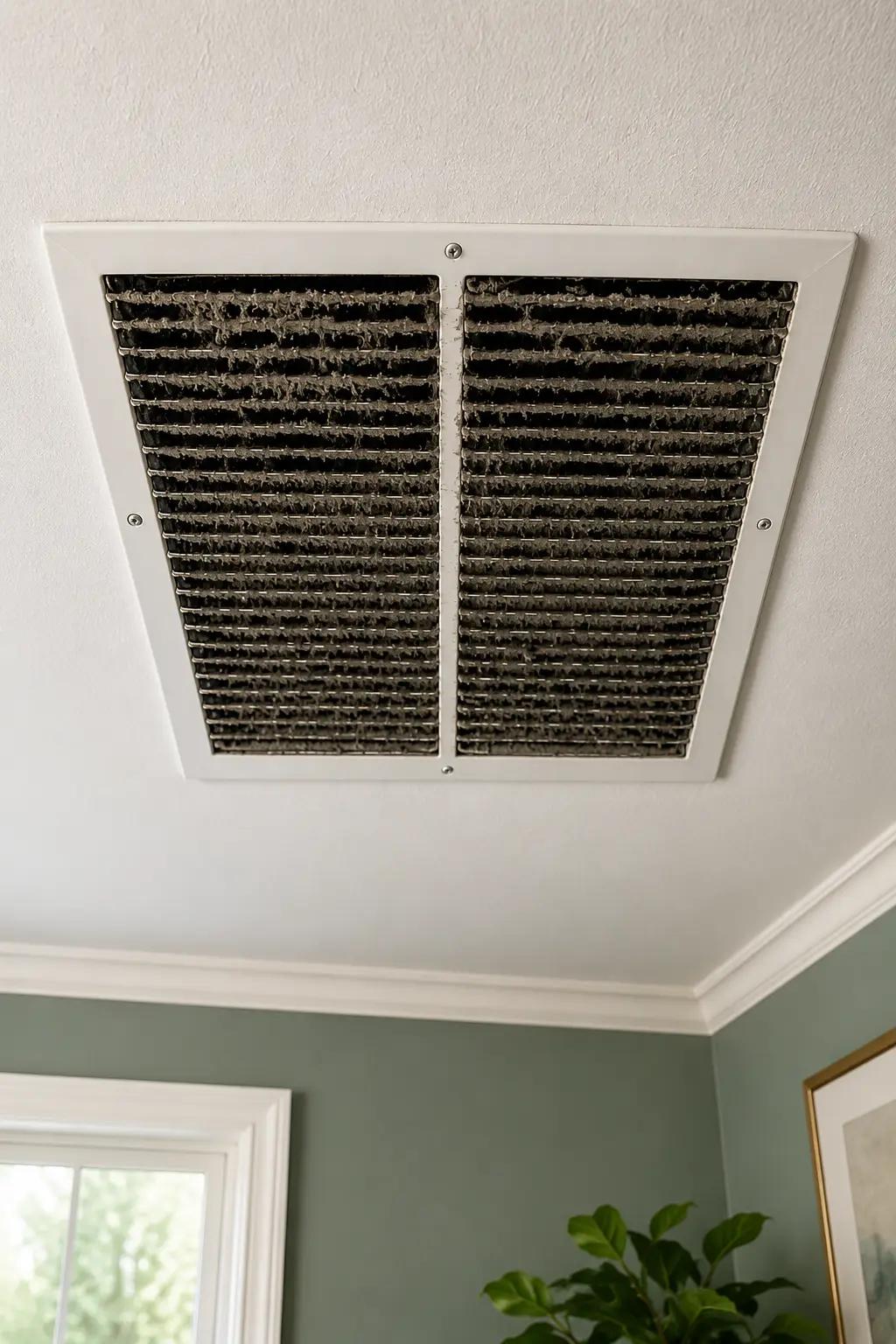 Supply and return vents prepared for professional air vent cleaning in Desoto TX